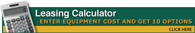 easing Calculator: Enter Equipment Cost and get 10 options